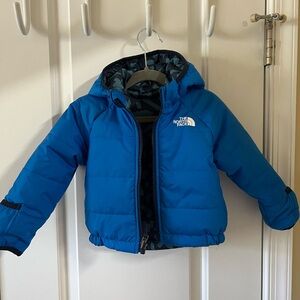 The North Face coat, reversible